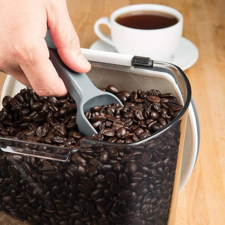Prep Solutions Prokeeper Coffee Beans Storage, Clear, 4 Quarts - 6.25 x 8 x 8.25 Inches