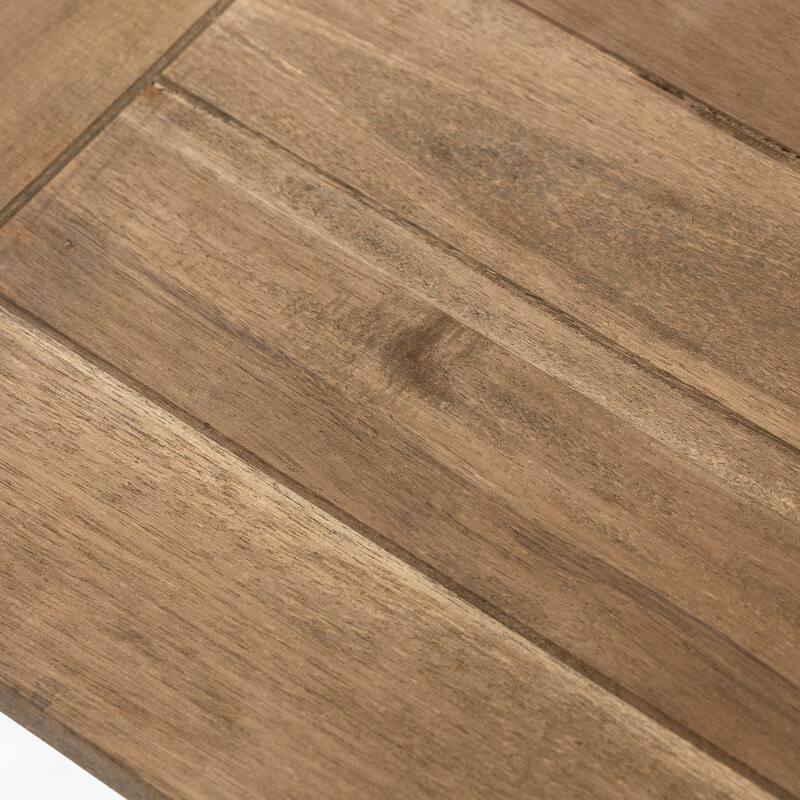 Rectangular Teak Wood Outdoor side Table for Patio