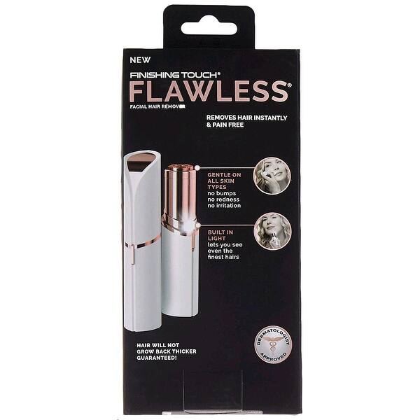Finishing Touch Flawless Epilator For Women Ftfless White Overstock 31763133 Venus face perfection women's hair remover. usd