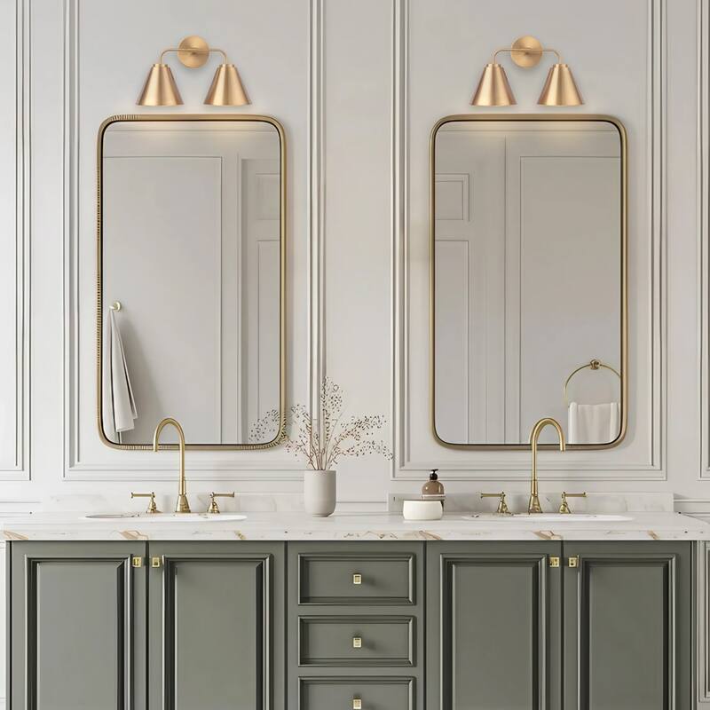 Loft Lantern Modern 3-Light Black Vanity Light - 25.4"L x 7"W x 10.5"H