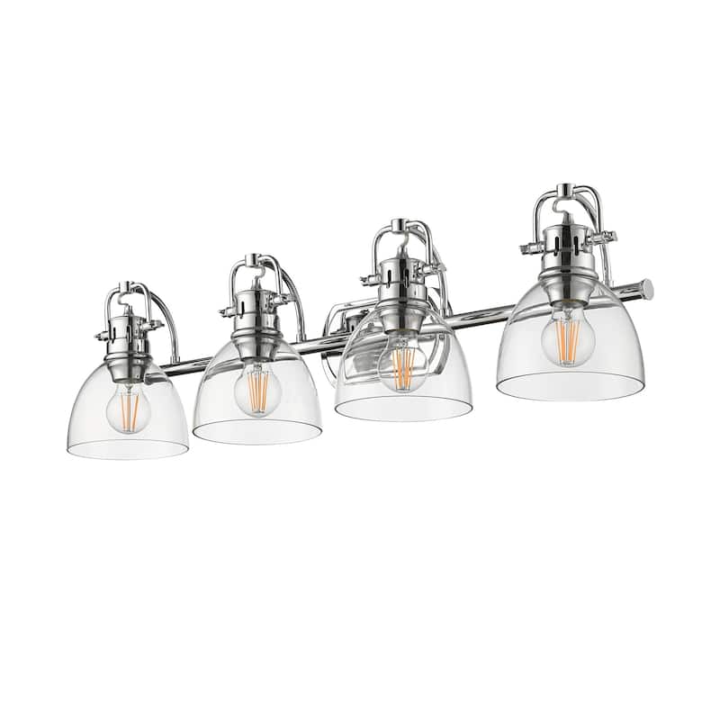 Golden Lighting 3602-BA4-CH Duncan 4 Light 34" Wide Vanity Light