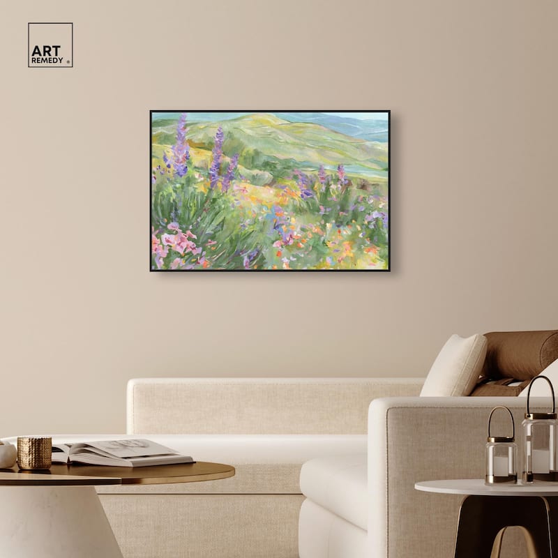 Blooming Fields Canvas by Art Remedy