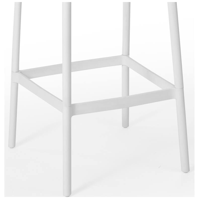 Frond and Form 2-Person Outdoor Round Dining Set Bar Height