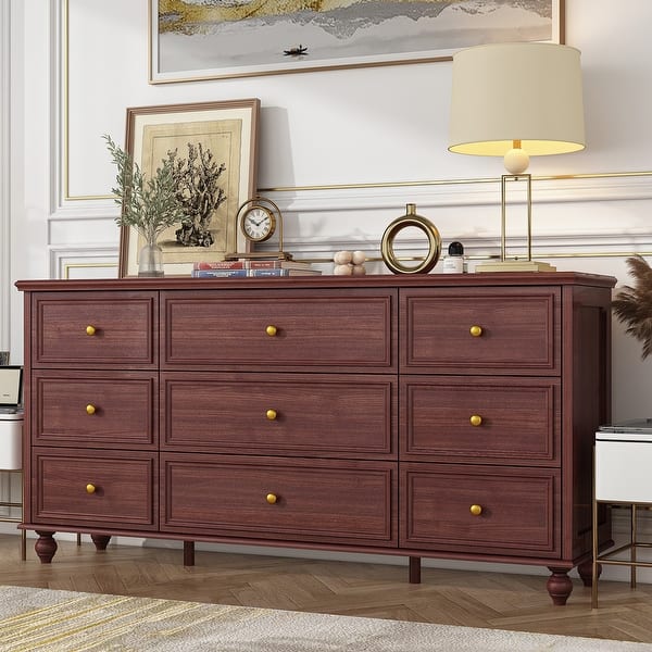 green emerald velvet dress Penn Dresser, Solid Brown Maple Wood, Red Paint