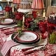 preview thumbnail 8 of 10, Red and White Christmas Tablecloth- Rectangular Carmen