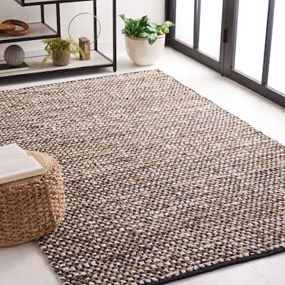 SAFAVIEH Handmade Natura Gentiane Wool & Jute Rug
