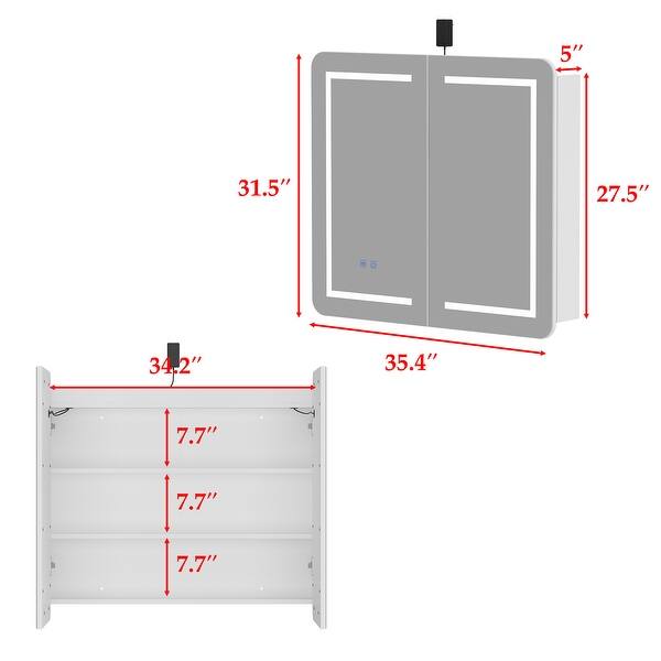 Vintage-Inspired Recessed Bathroom Medicine Cabinet - Bed Bath & Beyond ...