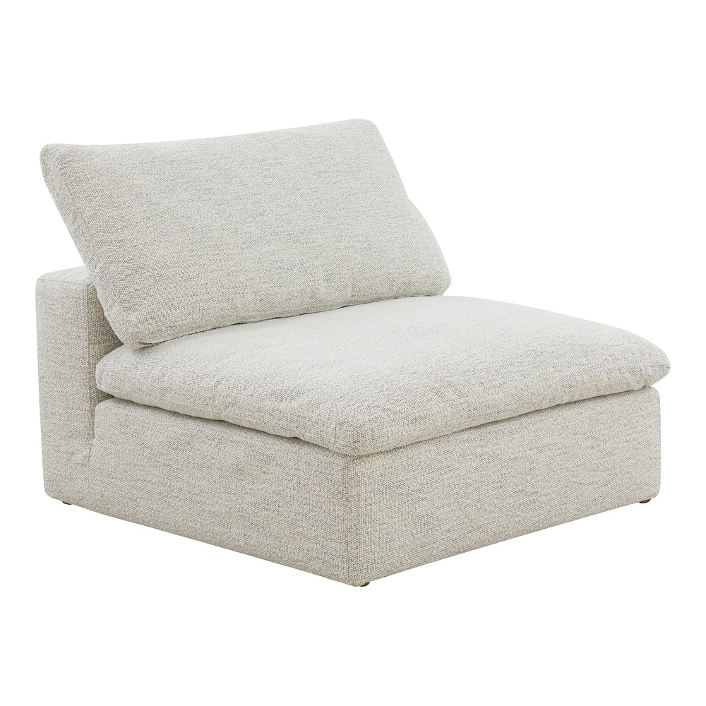 Aurelle Home Corbin Modern Modular Sectional Piece - Slipper Chair