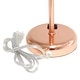 preview thumbnail 36 of 99, Porch & Den Custer Metal/ Fabric Lamp with Charging Outlet