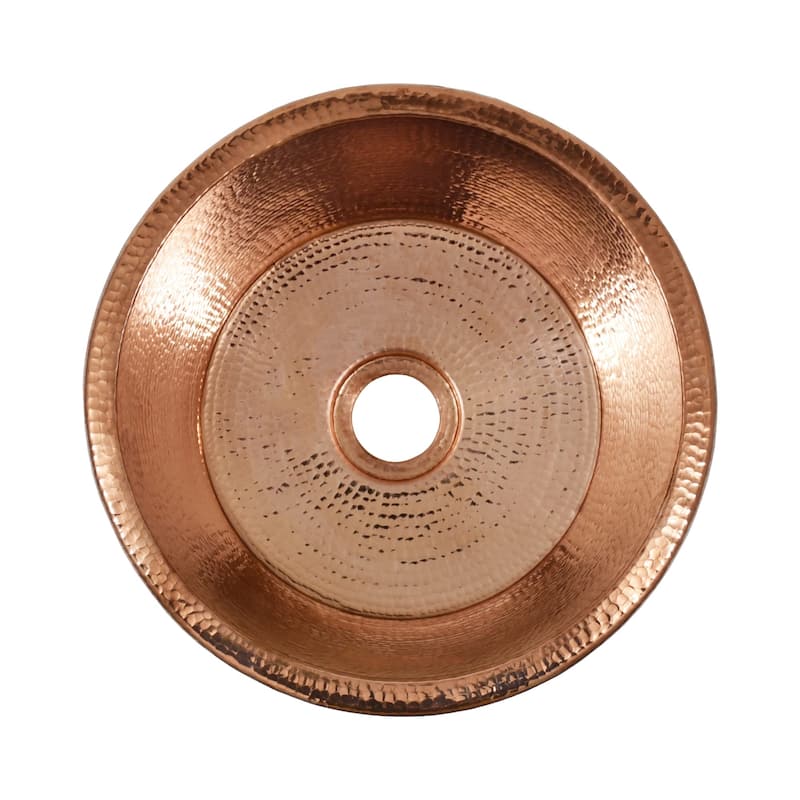 Diego Hand Hammered Copper Universal Mount Bar/ Prep Sink