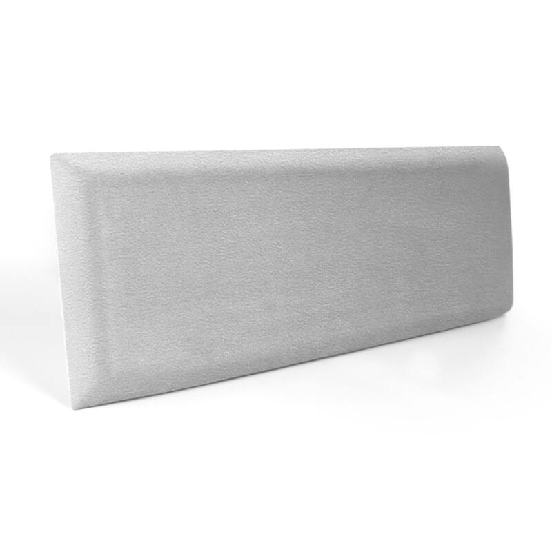 Art3d 9.84" x 23.62" Peel and Stick Headboard,Pack of 12, 3D Soundproof Wall Panels, Upholstered Wall Panel - Velvet Stone