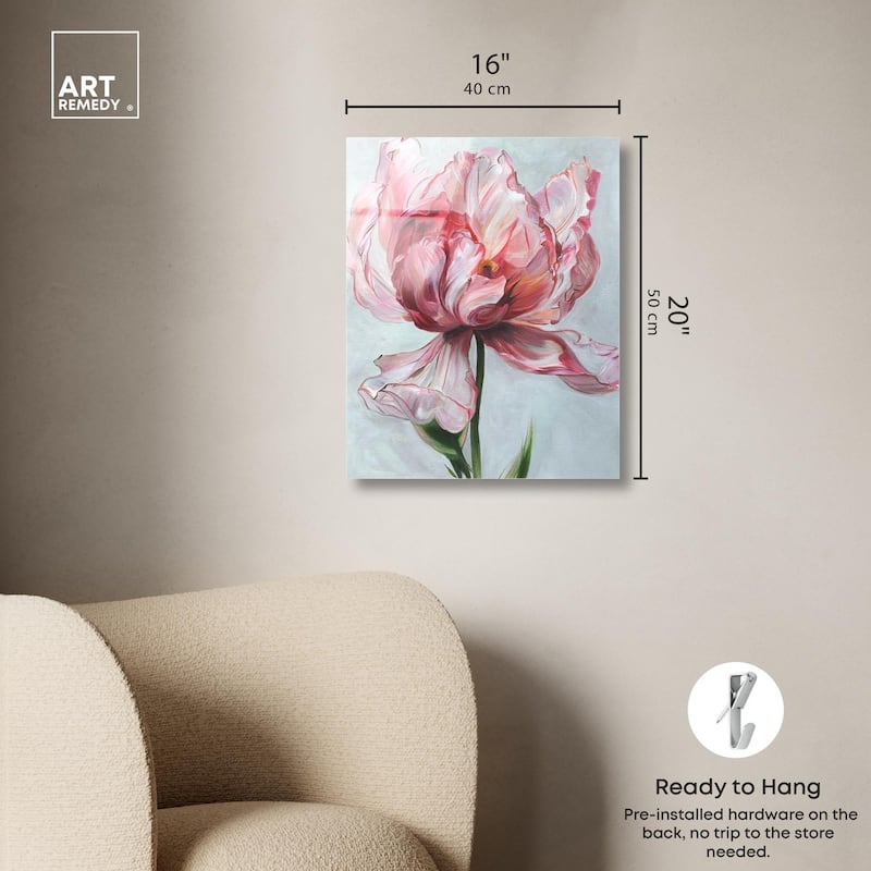 Magical Flower I Acrylic by Art Remedy, Ready to Hang