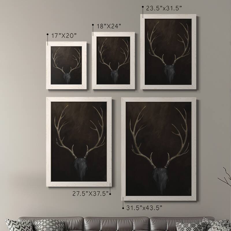 Buck-Premium Framed Canvas - Ready to Hang