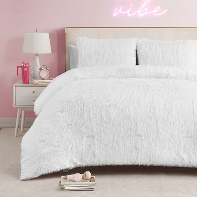Juicy Couture Shaggy Comforter Sets with Shams