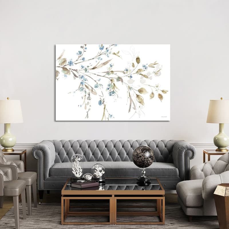 iCanvas "Blue Escape V" by Lisa Audit Canvas Print