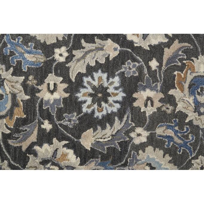 Vefun Floral Stain Resistant Area Rug By HomeRoots - 5' x 8'