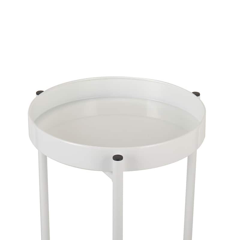 Indoor&Outdoor Modern Plant Stand, Foldable Potted Plant Holder