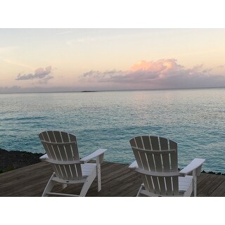 POLYWOOD® Nautical Curveback Adirondack Chair