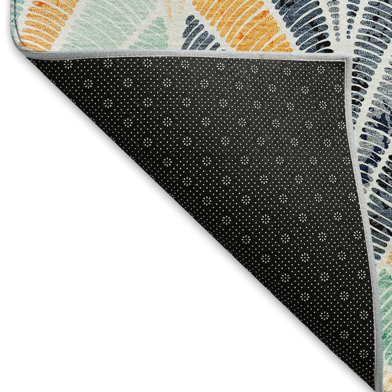 Premium Washable Super Soft Chic Mosaic Mayfield Rug