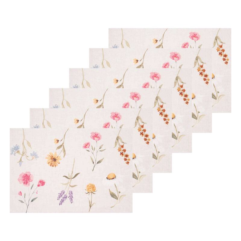 April Showers Placemat Set 6