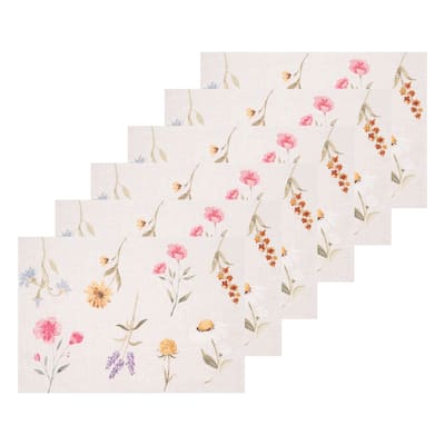 April Showers Placemat Set 6
