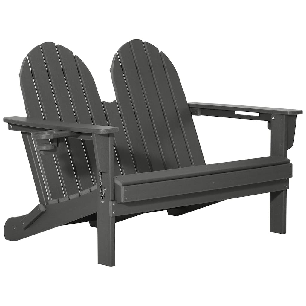 Hanniford Poly Adirondack 49 Inch Folding Bench