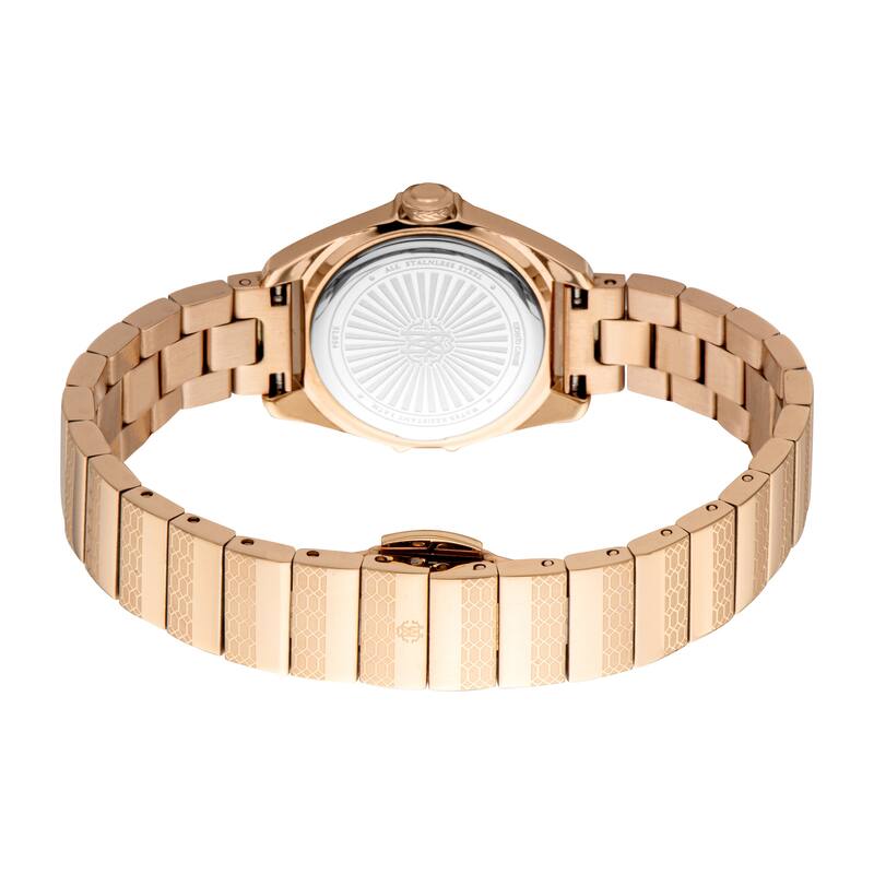 Roberto Cavalli Women RC5L054M0075 Quartz Watch - Rose-Tone