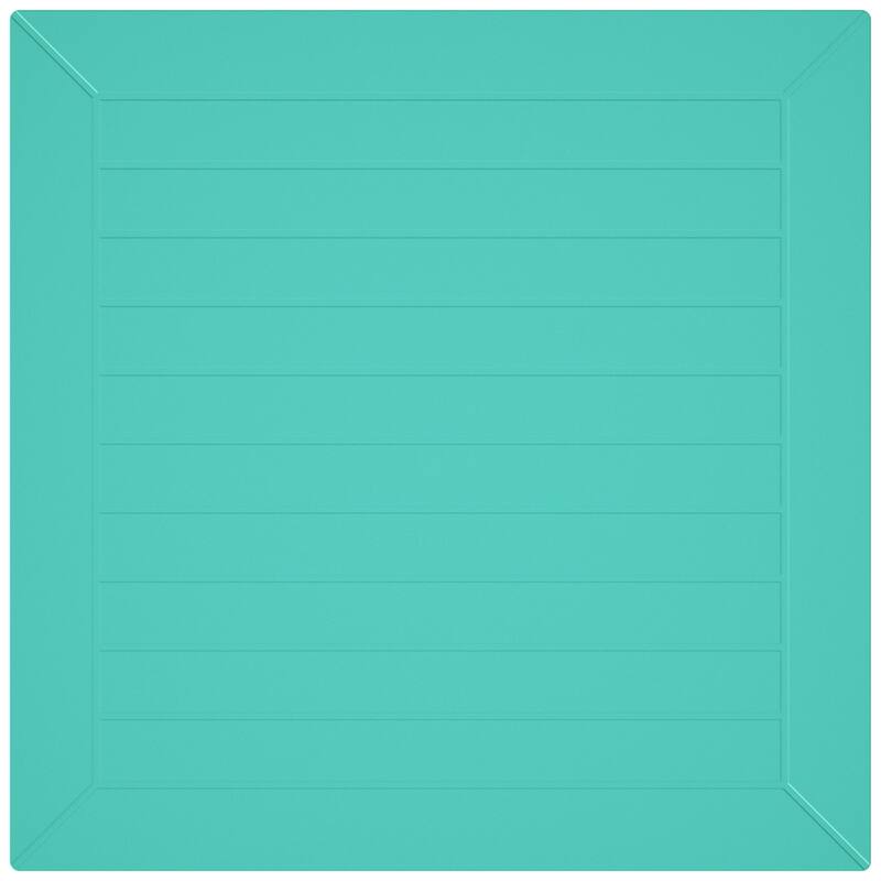 Frond and Form 31.5 Inch Outdoor Square Dining Table