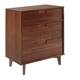 Middlebrook Mid-Century Solid Pine 3-Drawer Storage Chest