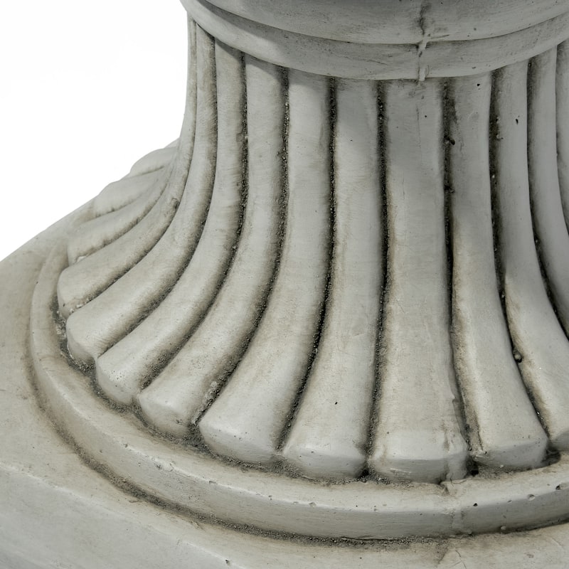 Antique White Italian Urn Planter
