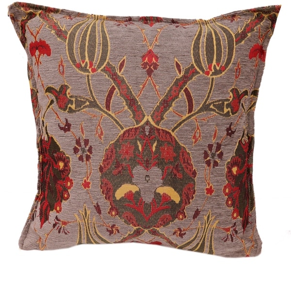 Melrose Peony Turkish Throw Pillow. Opens flyout.