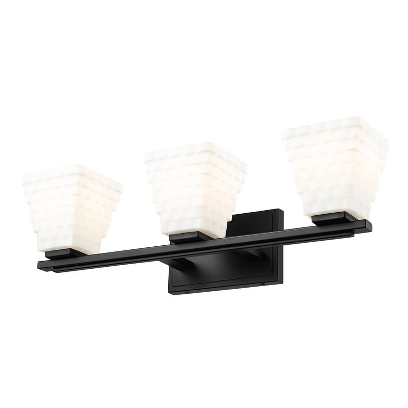 Z-Lite Annalise 3 Light Vanity - Matte Black