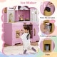 preview thumbnail 18 of 28, Costway Pretend Play Kitchen for Kids Toddler Aged 3+ Wooden Toy Set - See Details