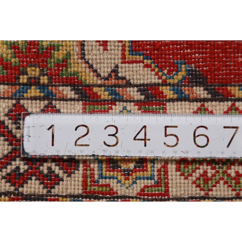 Kazak Oriental Accent Foyer Rug Handmade Bedroom Wool Carpet - 2'0"x 3'0"
