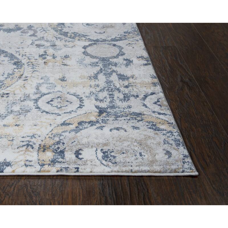 Alora Decor Lavish Circles Transitional Rug