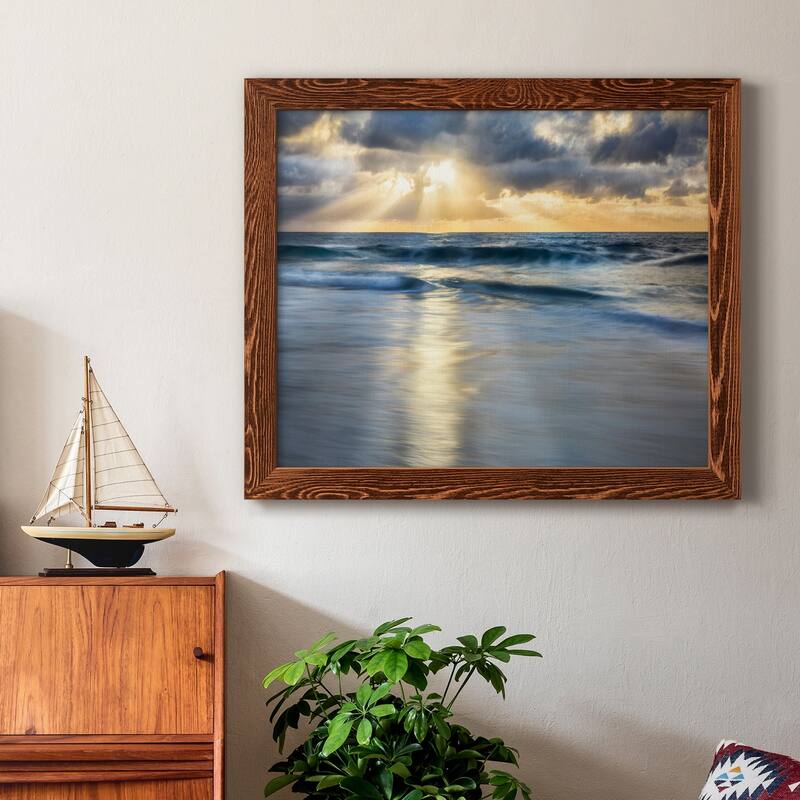Cloudscape Shore-Premium Framed Canvas - Ready to Hang