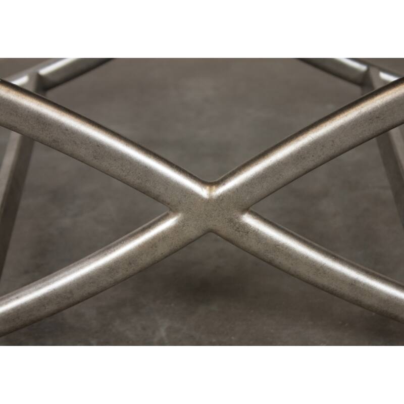 Roundhill Furniture Mantalia Solid Wood Bedroom Set, Panel Bed, Dresser, Mirror, 2 Nightstands, and Bench, Champagne