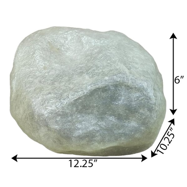 Fake Grey Rocks Decorative Outdoor Weather-Resistant Artistic Artificial Faux Stone ...