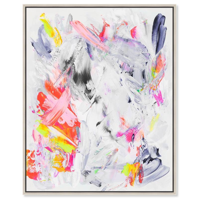 Mark of Creation I Canvas by Art Remedy - 16" x 20" - Silver