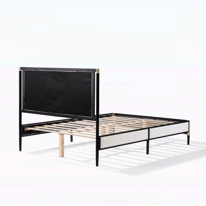 Comfortable Bed with Headboard for Peaceful Sleep