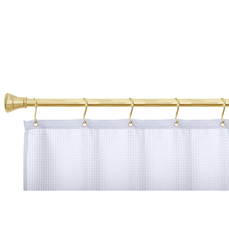 Utopia Alley Rustproof Zinc Shower Curtain Hooks Rings, Set of 12