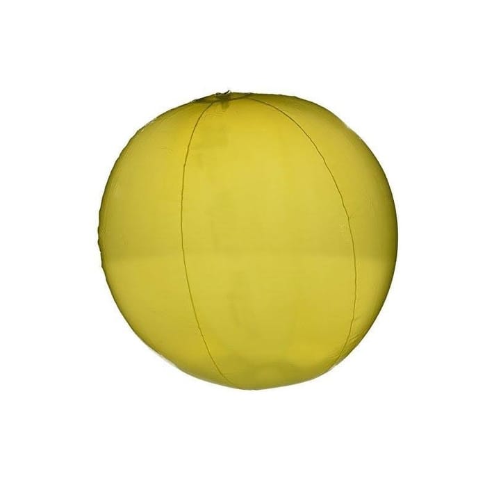 20-Inch Inflatable Beach Ball Swimming Pool Toy - Yellow