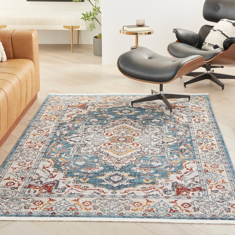 Nourison Geneva Traditional Persian Medallion Area Rug