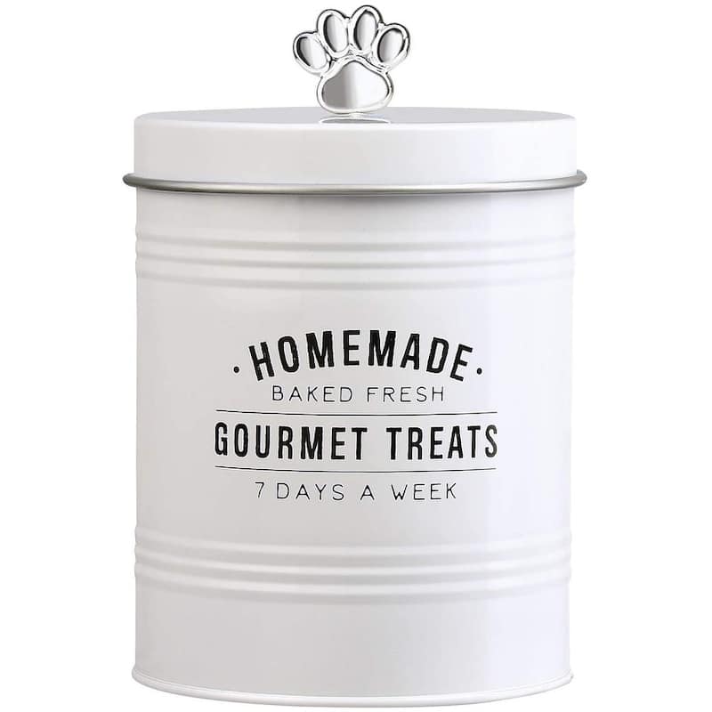 Amici Pet Gourmet Metal Food Canister - 72-Ounce - 72-Ounce