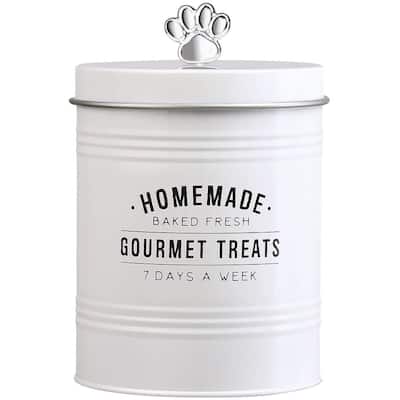 Amici Pet Gourmet Metal Food Canister - 72-Ounce