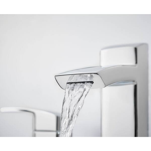 Shop Pfister Lg49 Df2 Kenzo Widespread Bathroom Faucet With Metal