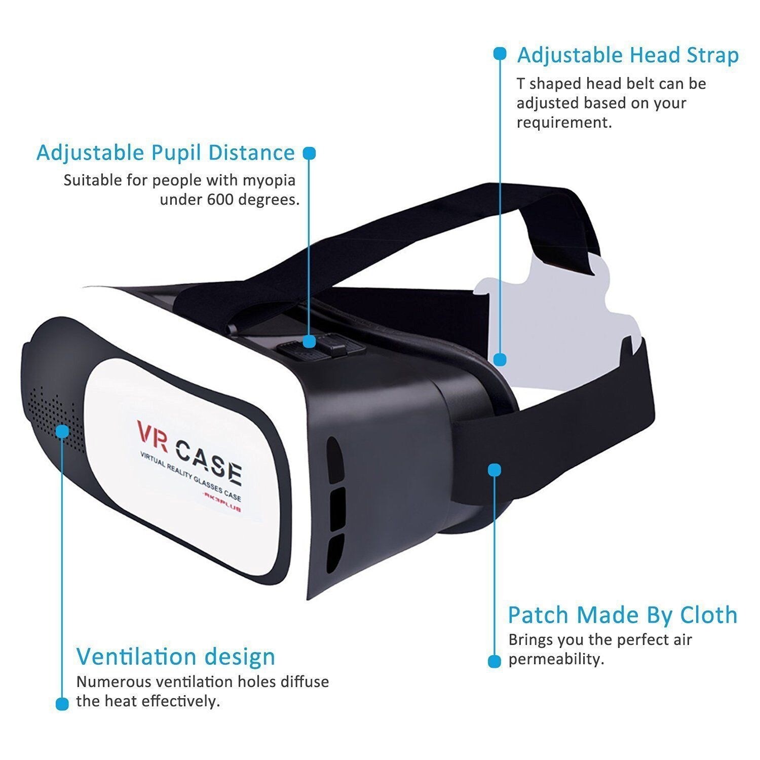 Shop Virtual Reality Vr Headset 3d Glasses With Remote For Android