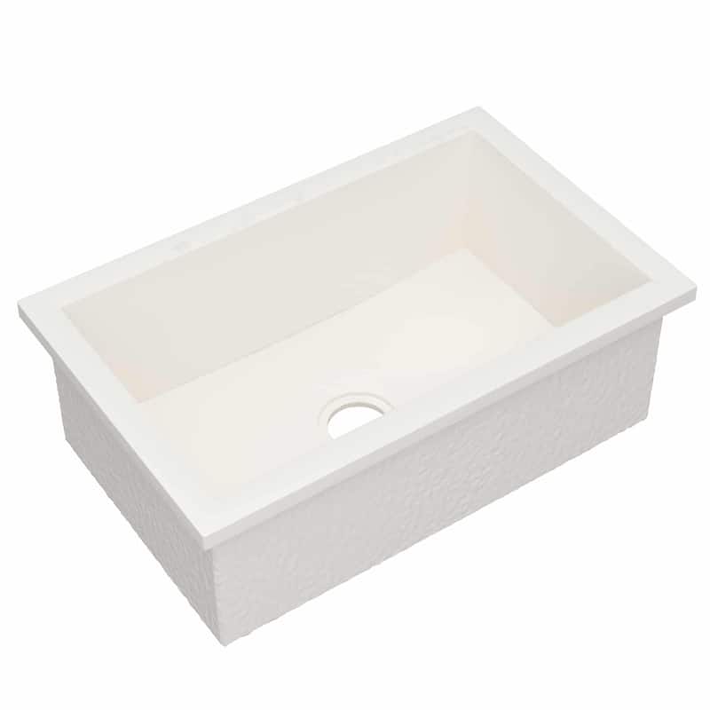 Pacifica 30-inch NativeStone Kitchen Sink - Pearl