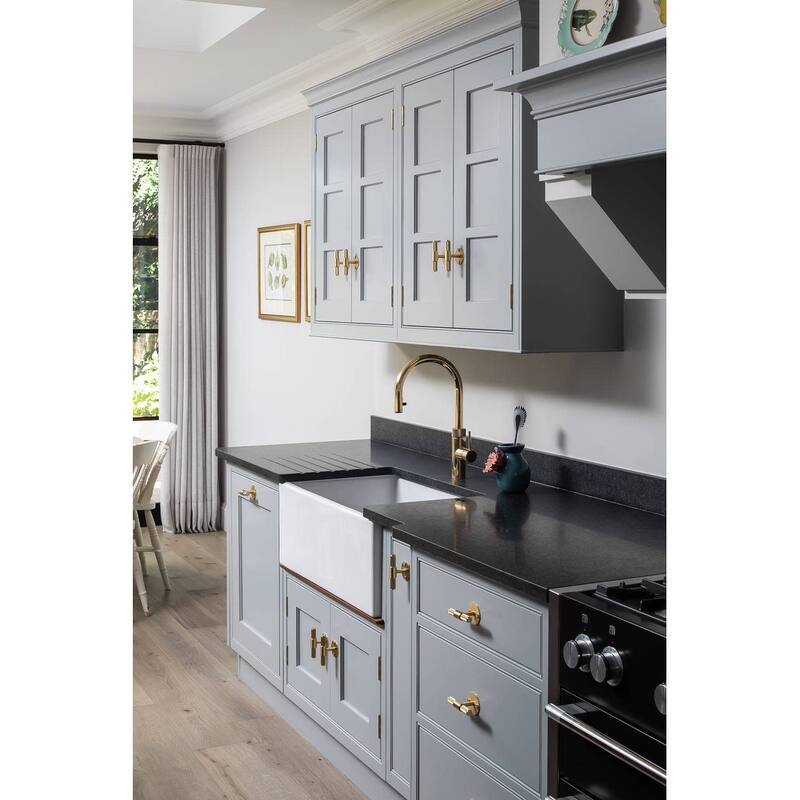 Buster + Punch UTB-054026 Cross 3-3/4" Bespoke Modern Industrial - Brass