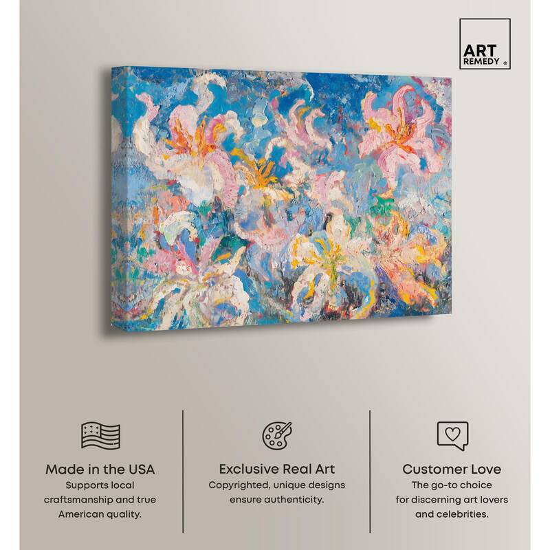 Pastel Riot I Canvas by Art Remedy, Gallery Wrapped